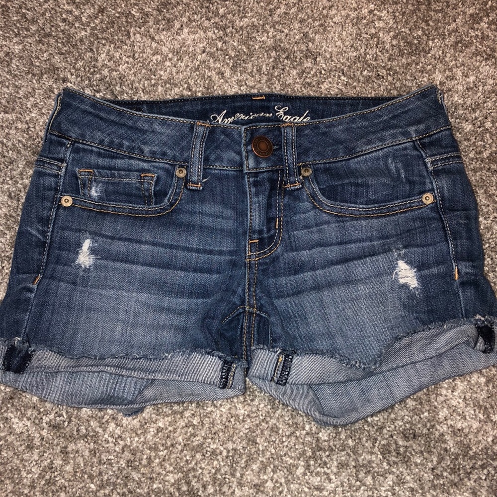american eagle outfitters denim shorts